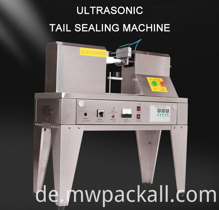 Aluminiumrohrfüllungs- und Versiegelungsmaschine halbautomatische Ultraschallplastikrohrversiegelungsmaschine